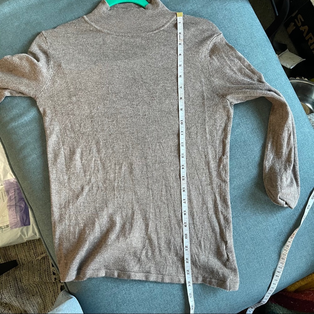 Soft Rayon Mock Neck - Picture 7 of 7